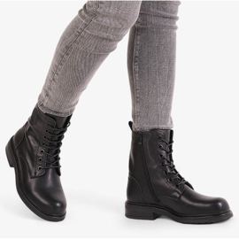 Stivaletti neri da donna pellettieri Sergio Leone BT682-S nero 1