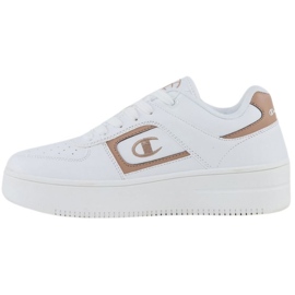 Scarpe Champion Foul Play Plat Bs Low Cut S11744 WW016 bianca 1