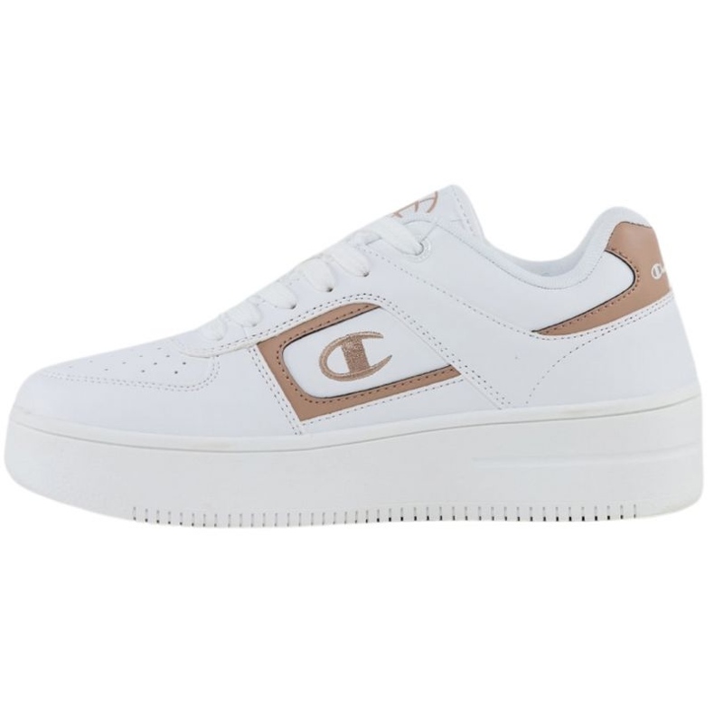 Scarpe Champion Foul Play Plat Bs Low Cut S11744 WW016 bianco 1