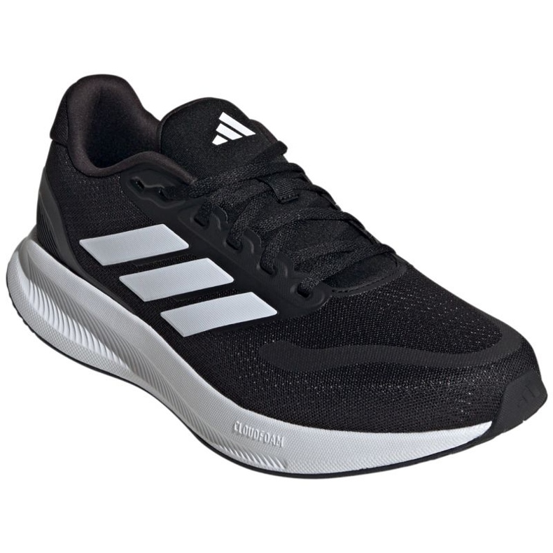 Scarpe da corsa Adidas Runfalcon 5 Wide Running IE0552 nero 1