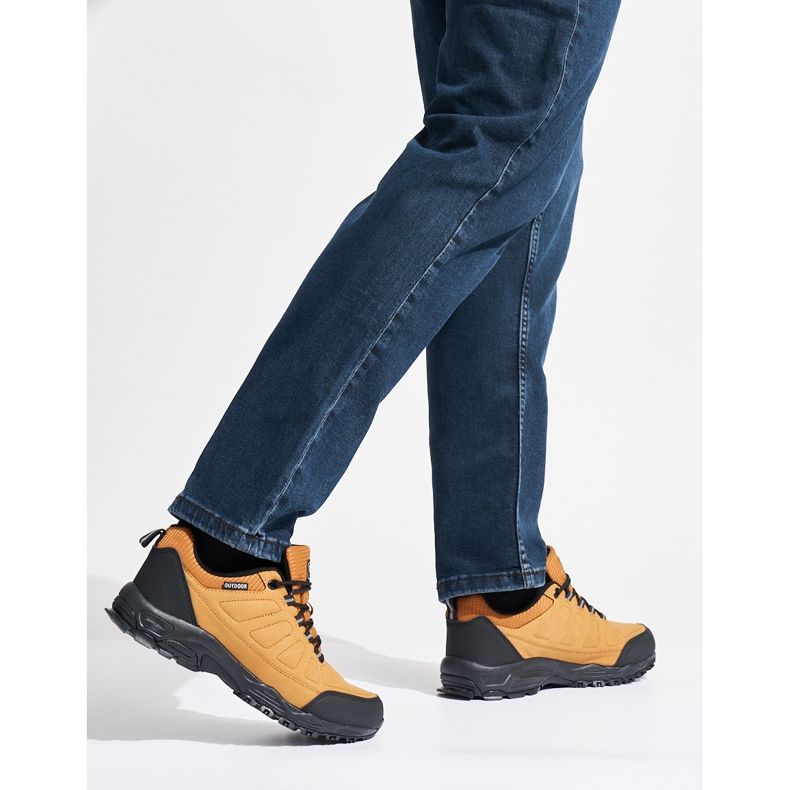 Scarpe da trekking nere da uomo Dk nero 2