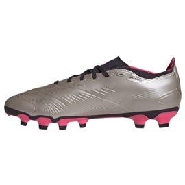 Scarpe da calcio Adidas Predator League Mg IF6383 argento 1