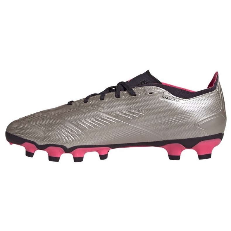 Scarpe da calcio Adidas Predator League Mg IF6383 d'argento 1