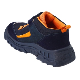 Scarpe per bambini Befado navy / giallo 515X003 blu 2