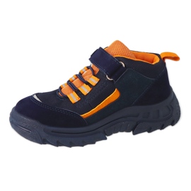 Scarpe per bambini Befado navy / giallo 515X003 blu 4