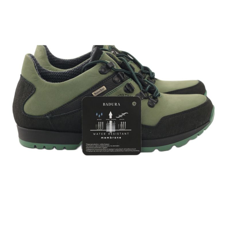 Trekking con membrana Sympatex Badura 3141 nero verde 5
