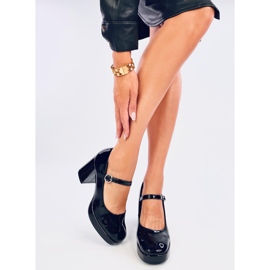 Sorel Décolleté con plateau nere nero 1