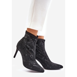S. BARSKI Stivaletti Slip-on Decorati S.Barski HY42-161 Nero 1