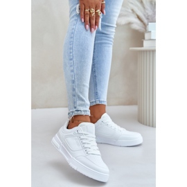 Sneakers Big Star da Donna OO274A549 Sistema Hi-Poly Bianche bianco 2