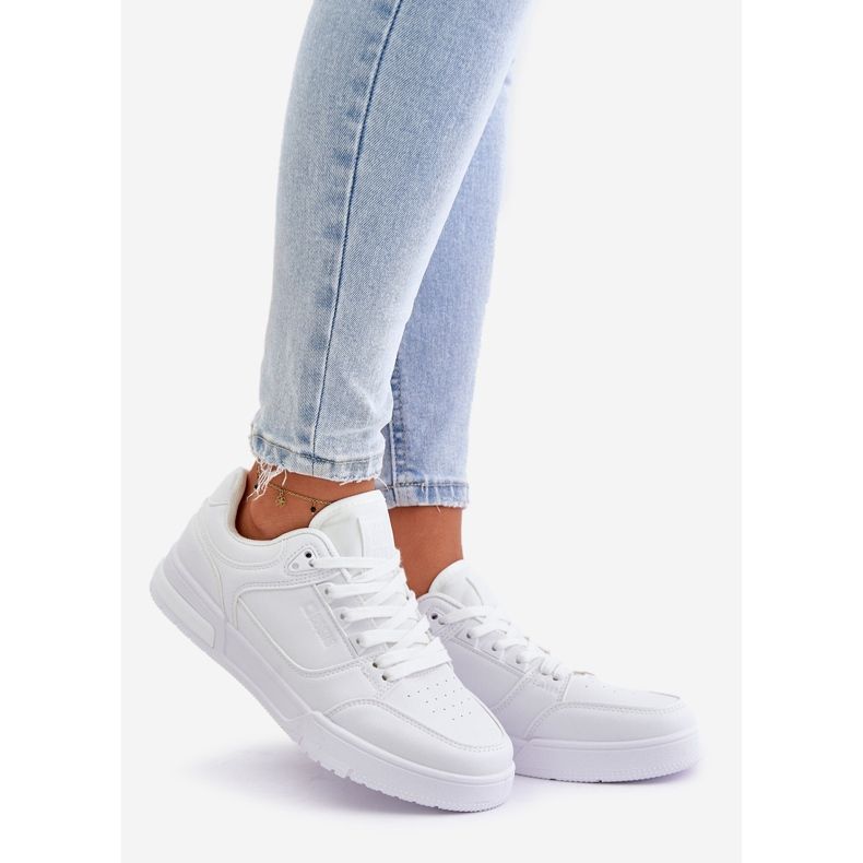 Sneakers Big Star da Donna OO274A549 Sistema Hi-Poly Bianche bianca 1