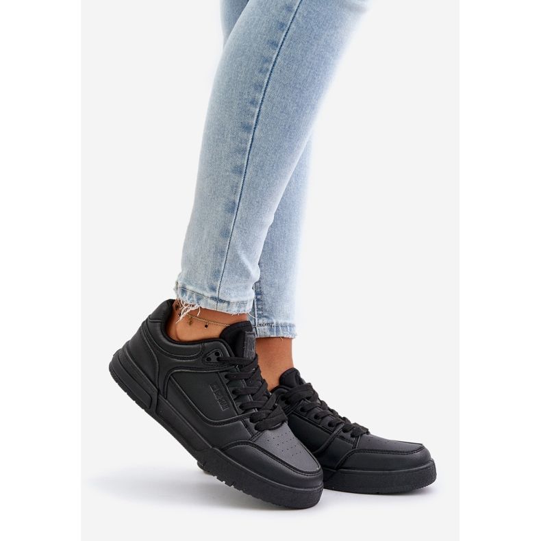 Sneakers Big Star da Donna OO274A551 Sistema Hi-Poly Nere nero 1