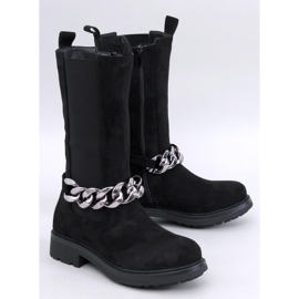 Wiley Stivaletti Chelsea neri con gamba lunga nero 1