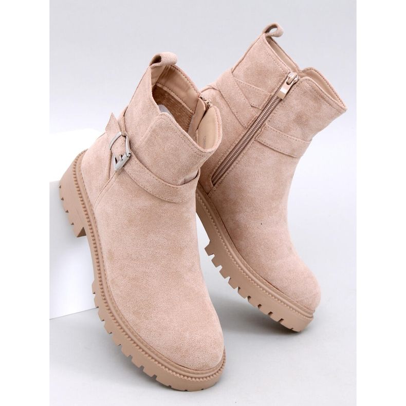 Stivaletti Chelsea Ortiz beige 1