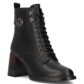 Filippo DBT6316/24 Bk stivaletto in pelle nera nero 1