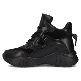 Filippo DBT6367/24 Stivali platform in pelle Bk, neri nero 2