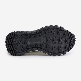 Sneakers da Donna in Pelle sulla Piattaforma Big Star OO274A220 Sistema HI-POLY Bianco e Nero 1