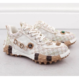 Scarpe Potocki, riccamente decorate 16324 WOL275B multicolore 2