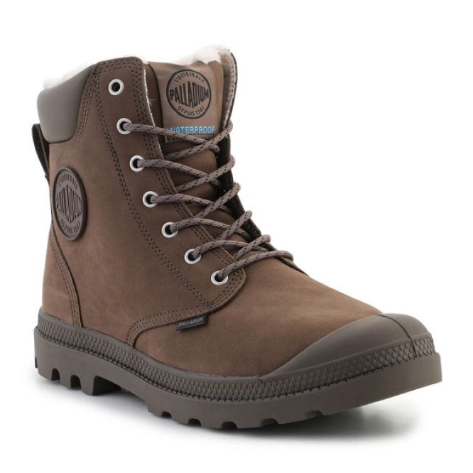 Scarpe Palladium Pampa Sport Cuff Wps 72992-222-M marrone 1