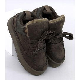 Sneaker con plateau isolante Skinner Green verde 1