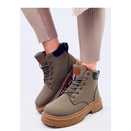 Stivali in legno da donna Kellers Green - Inello verde 1
