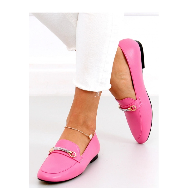 Mocassini da donna Gessa Fucsia - Inello rosa 2