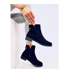 Stivaletti Chelsea classici da donna Beres Nero - Inello 2