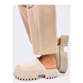 Zoccoli in schiuma Ernest Khaki - Inello verde 2