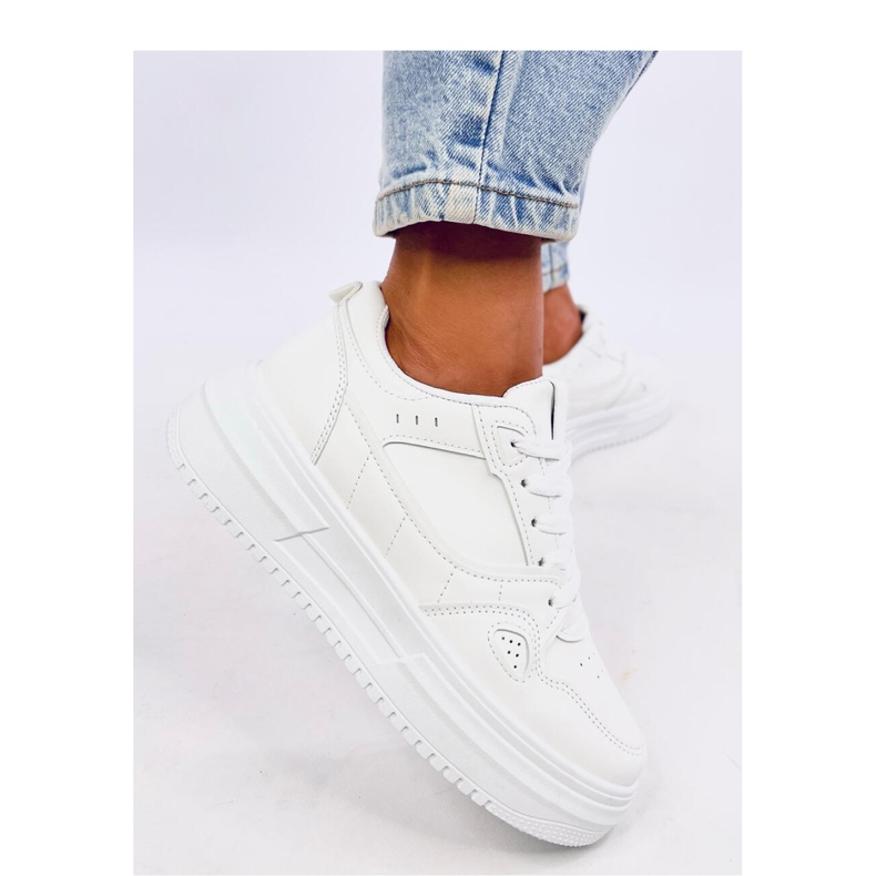 Scarpe da ginnastica da donna Tixis All White - Inello bianca 1