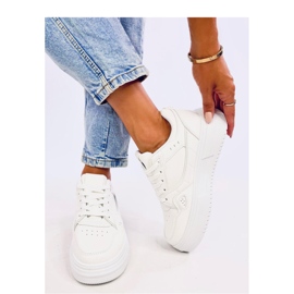 Scarpe da ginnastica da donna Tixis All White - Inello bianca 2