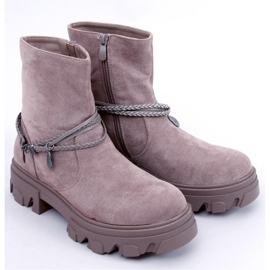 Stivaletti bassi Connie Talpa - Inello beige 1
