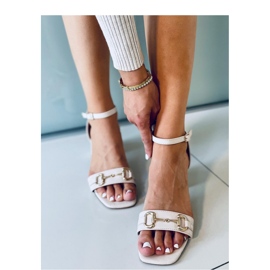 Sandali con tacco Ksenia beige 2