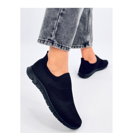Scarpe da ginnastica a calzino nere nero 1