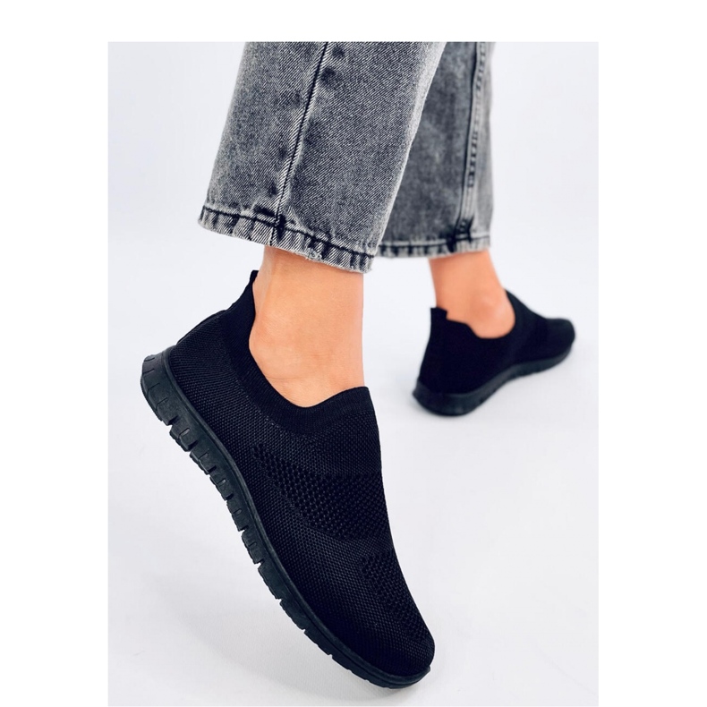 Scarpe da ginnastica a calzino nere nero 1