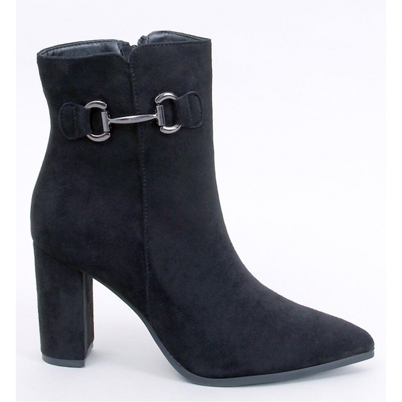 Mahoni Stivaletto in camoscio nero 1