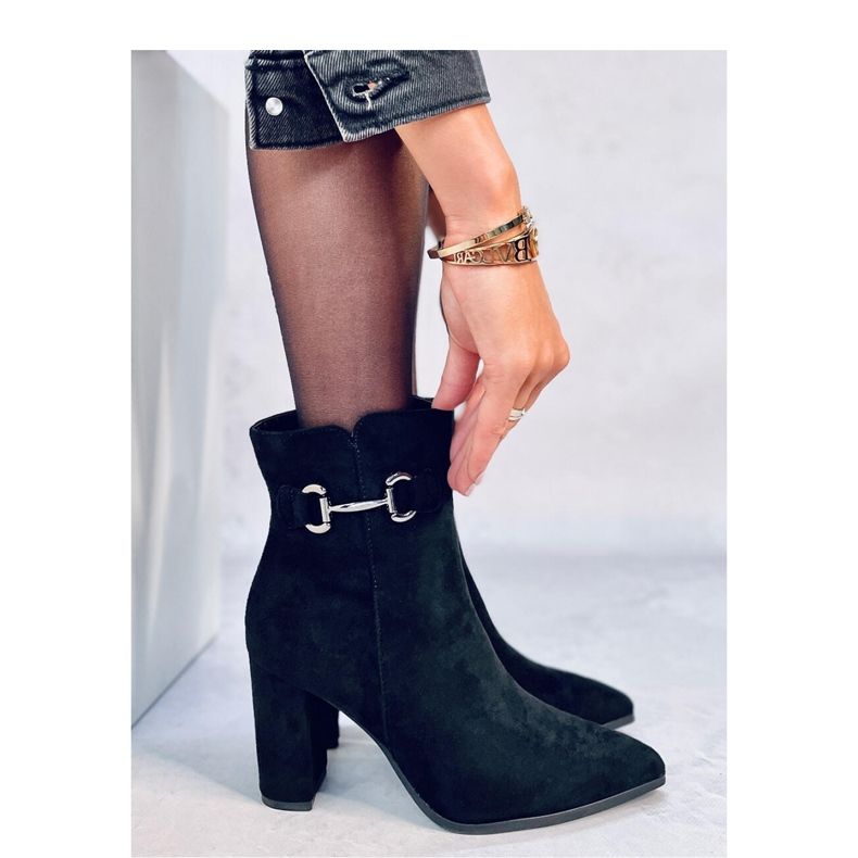 Mahoni Stivaletto in camoscio nero 2