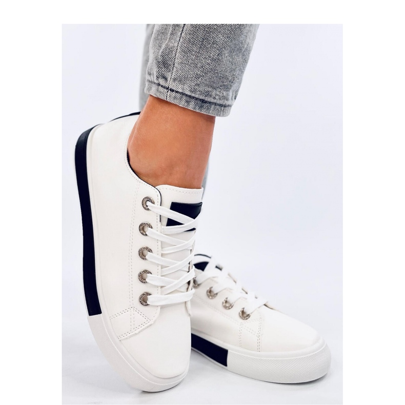 Sneakers da donna Rounds BIANCO/NERO bianca 1