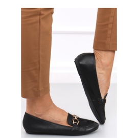 Mocassini Amiya Black da donna nero 2