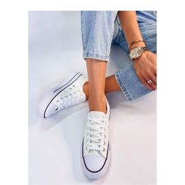 Sneakers classiche da donna Fargis White - Inello bianca 1