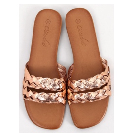 Sandalo da donna champagne rosa 1