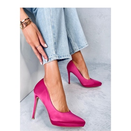 Décolleté a stiletto fucsia rosa 1