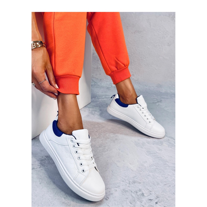 Sneakers da donna BIANCO/BLU REALE bianca 2