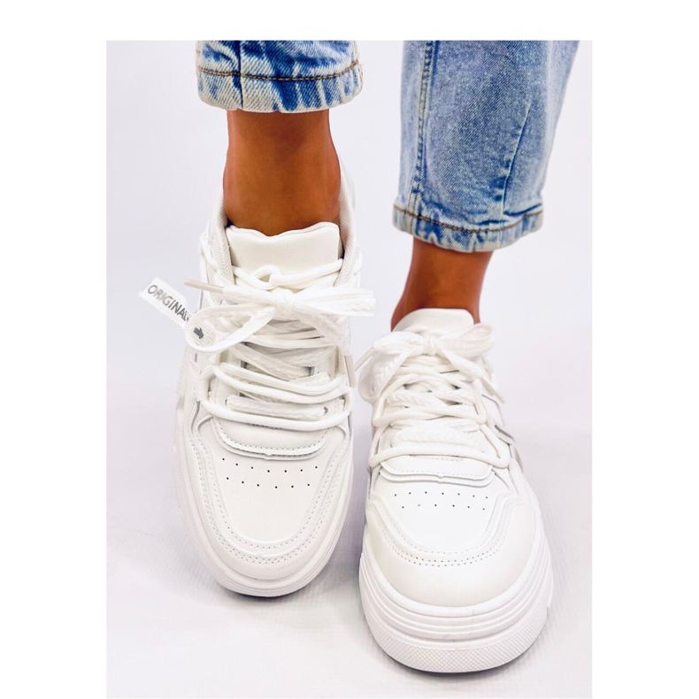 Scarpe da ginnastica Valby bianche da donna bianco 2