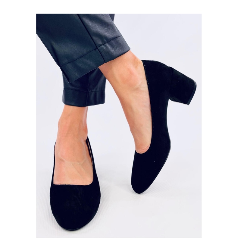 Comode décolleté con tacco Fredette nere nero 1