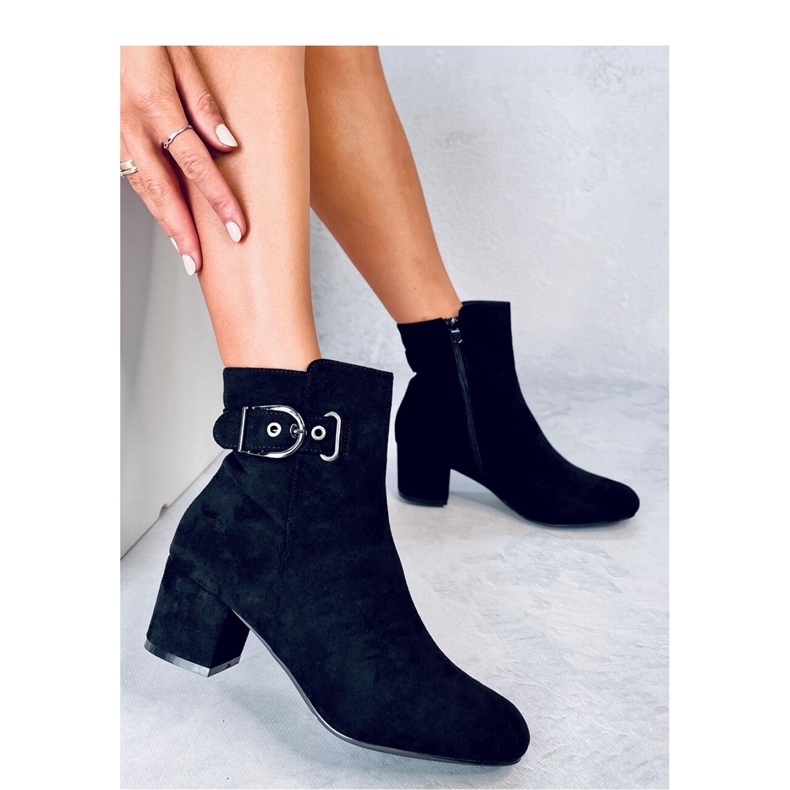 Lanne Stivaletti neri con tacco basso - Inello nero 2