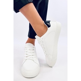 Scarpe da ginnastica da donna nere bianco 2