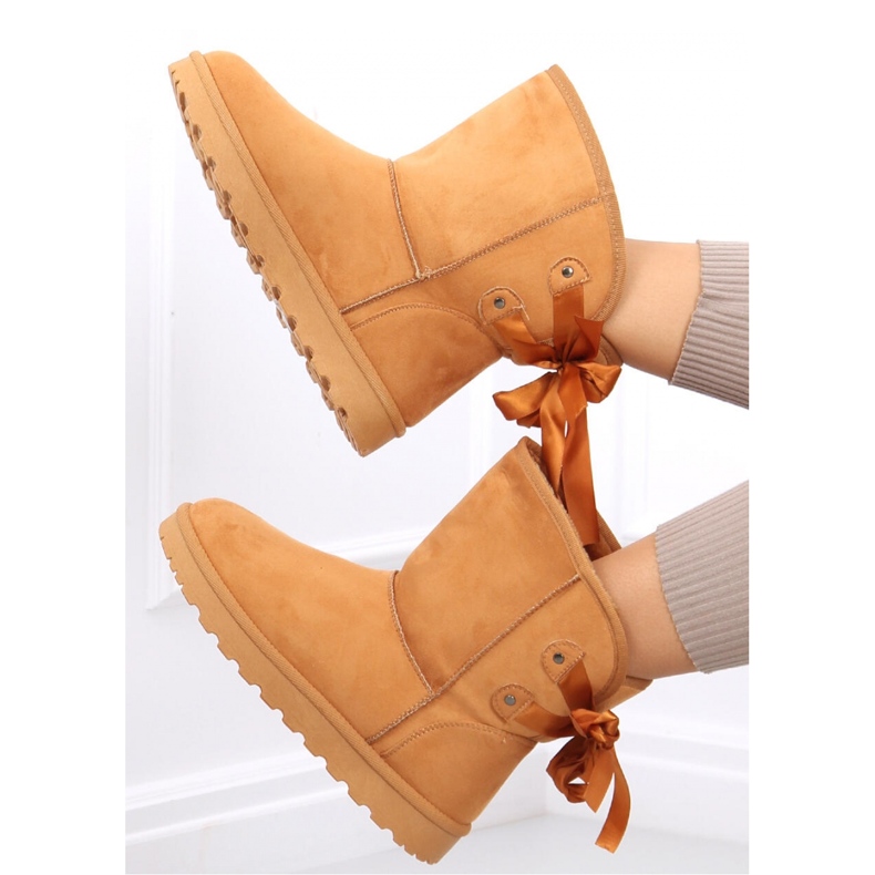 Doposci Emus con fiocchi Stella Camel - Inello marrone 2