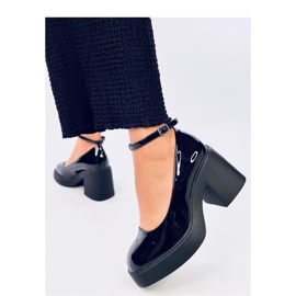 Décolleté nere con tacco alto nero 1