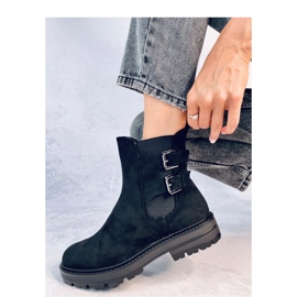 Stivaletti Chelsea in camoscio nero 2