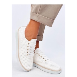 Scarpe da ginnastica traforate bianco 1