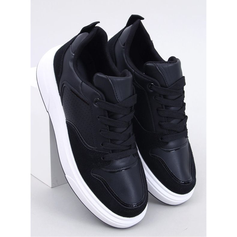 Restante Sneakers nere con suola alta - Inello nero 1